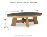 Brinstead Light Brown Coffee Table With 1 End Table PKG015862 - T839-0 | T839-6 - Ella Furniture