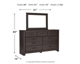 Brinxton Charcoal Panel Bedroom Set - Ella Furniture