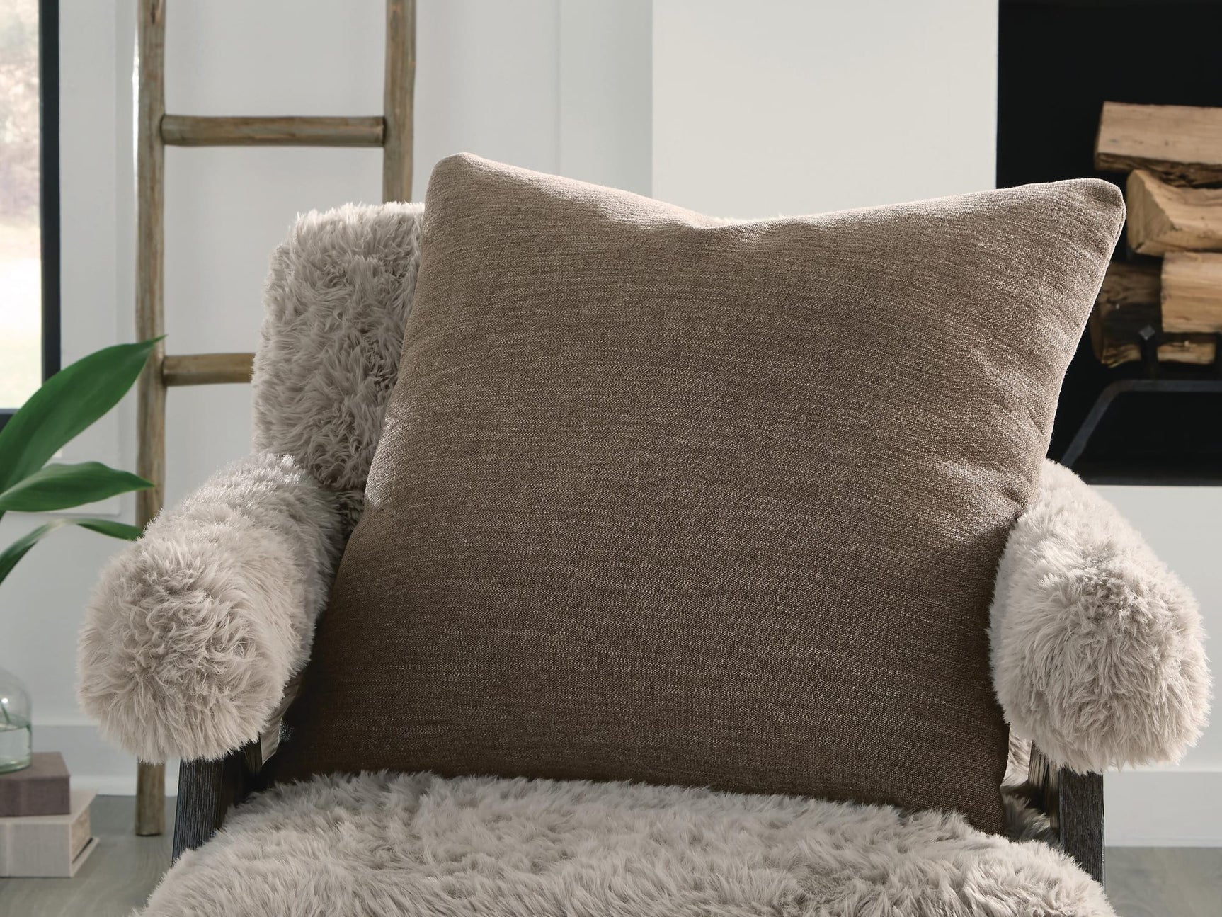 Brockbert Brown Pillow (Set of 4) from Ella Furniture