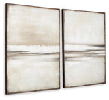 Brockdunn Tan/Brown Wall Art (Set of 2) - Ella Furniture