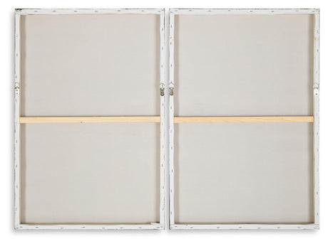 Brockdunn Tan/Brown Wall Art (Set of 2) - Ella Furniture