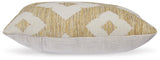 Brockner Next-gen Nuvella Brown/yellow Pillow (Set Of 4) - Ella Furniture