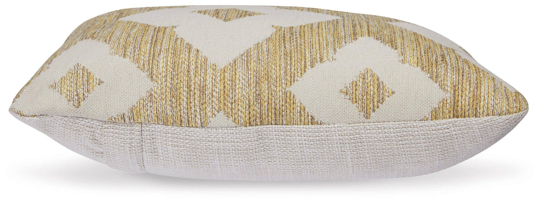 Brockner Next-gen Nuvella Brown/yellow Pillow (Set Of 4) - Ella Furniture