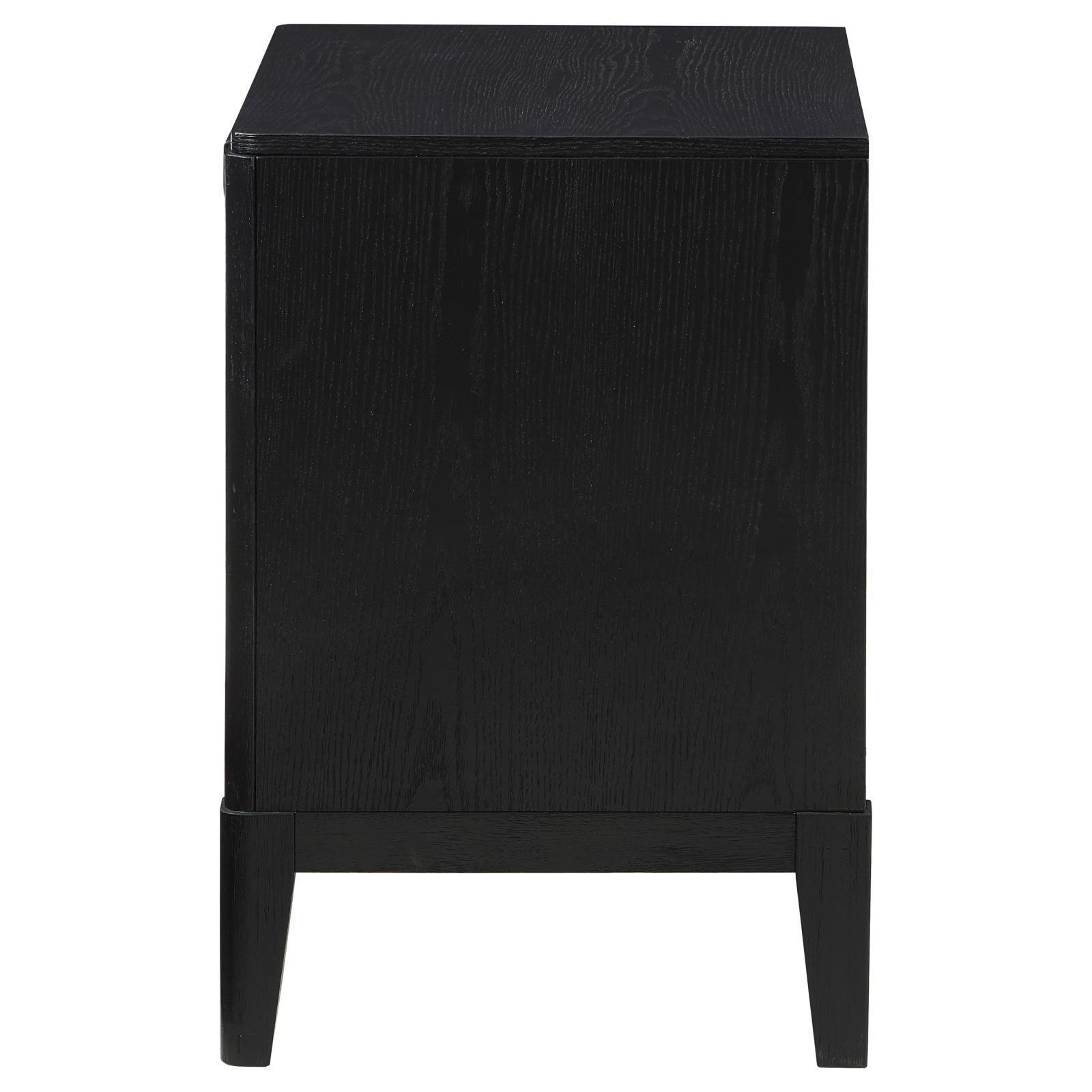 Brookmead 2-Drawer Nightstand Black 224712 [ETA: 3/29/2024] - Ella Furniture
