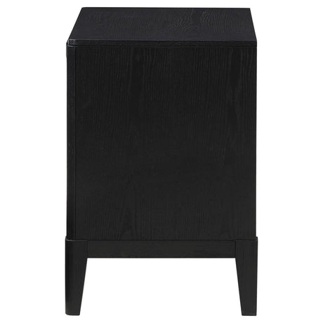Brookmead 2-Drawer Nightstand Black 224712 [ETA: 3/29/2024] - Ella Furniture