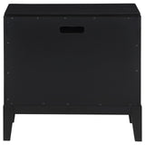 Brookmead 2-Drawer Nightstand Black 224712 [ETA: 3/29/2024] - Ella Furniture
