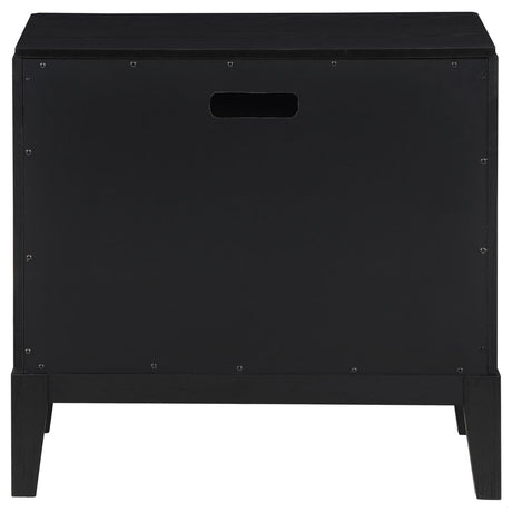 Brookmead 2-Drawer Nightstand Black 224712 [ETA: 3/29/2024] - Ella Furniture