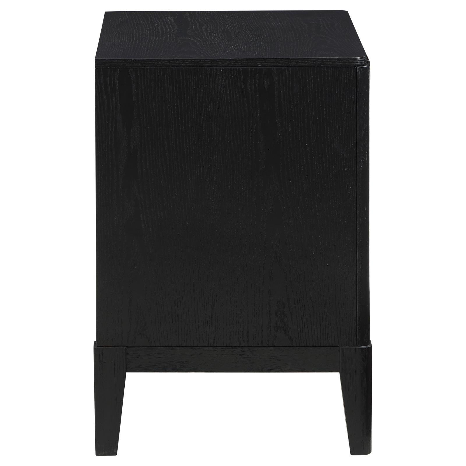 Brookmead 2-Drawer Nightstand Black 224712 [ETA: 3/29/2024] - Ella Furniture