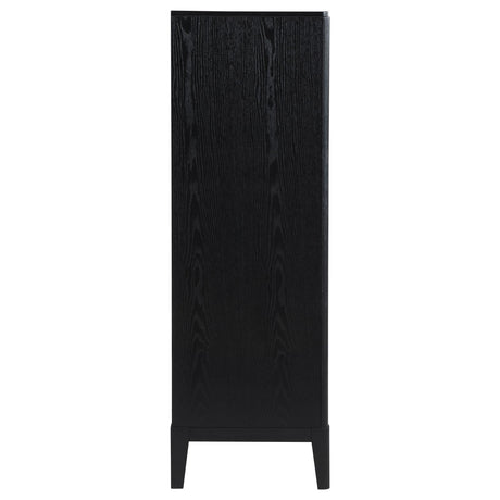 Brookmead 5-Drawer Bedroom Chest Black 224715 [ETA: 3/29/2024] - Ella Furniture