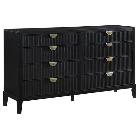 Brookmead 8-Drawer Bedroom Dresser Black 224713 [ETA: 3/29/2024] - Ella Furniture