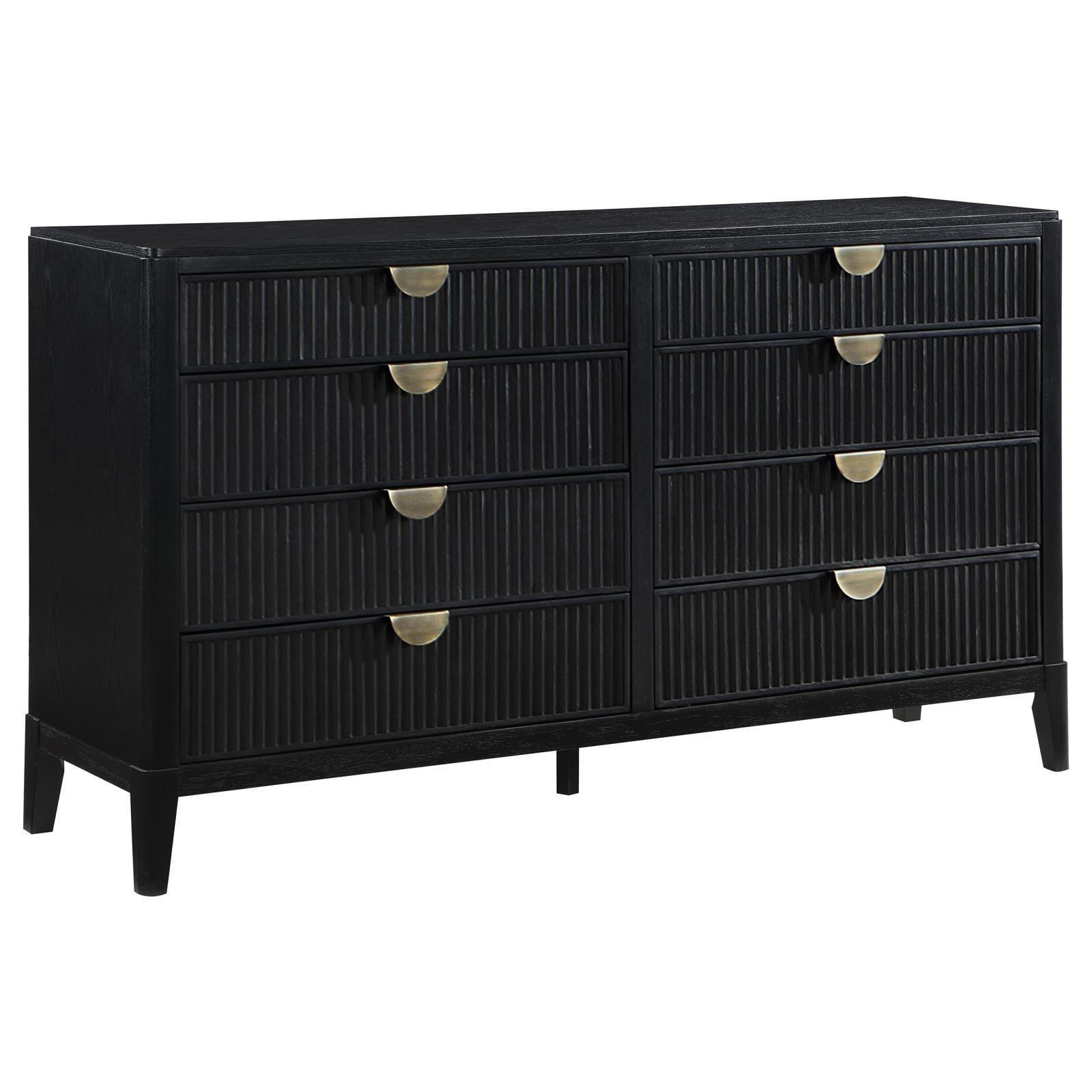 Brookmead 8-Drawer Bedroom Dresser Black 224713 [ETA: 3/29/2024] - Ella Furniture