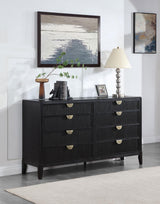 Brookmead 8-Drawer Bedroom Dresser Black 224713 [ETA: 3/29/2024] - Ella Furniture