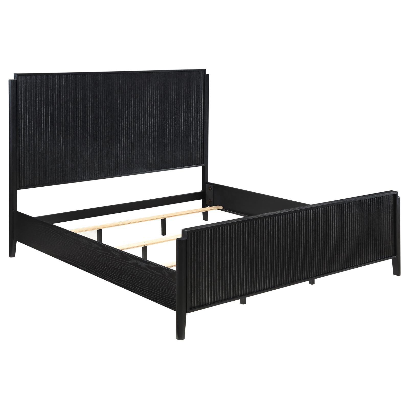 Brookmead Eastern King Bed Black 224711Ke [ETA: 3/29/2024] - Ella Furniture