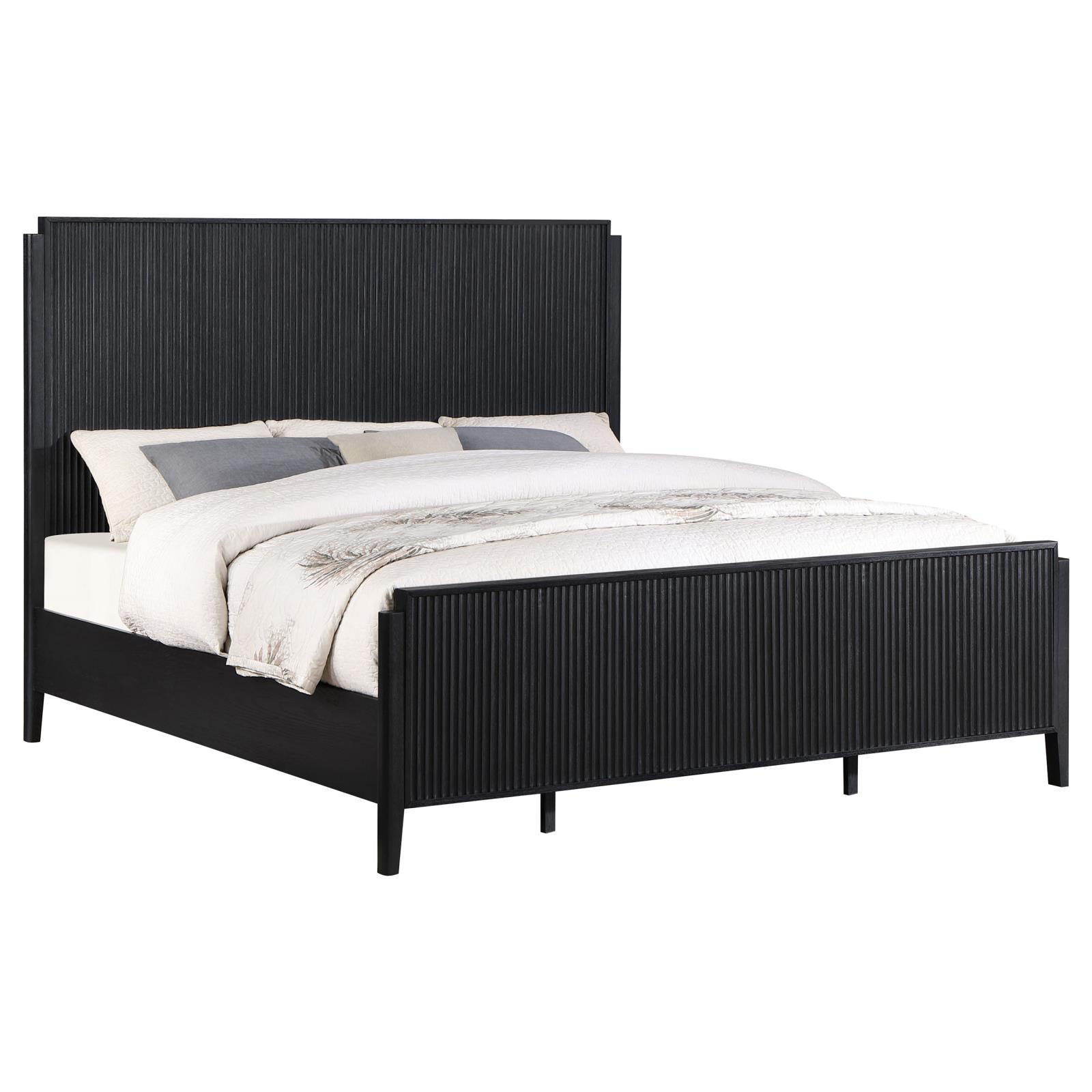 Brookmead Eastern King Bed Black 224711Ke [ETA: 3/29/2024] - Ella Furniture