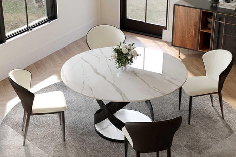 Brooks Table #3 (Sintered Stone) - Ella Furniture