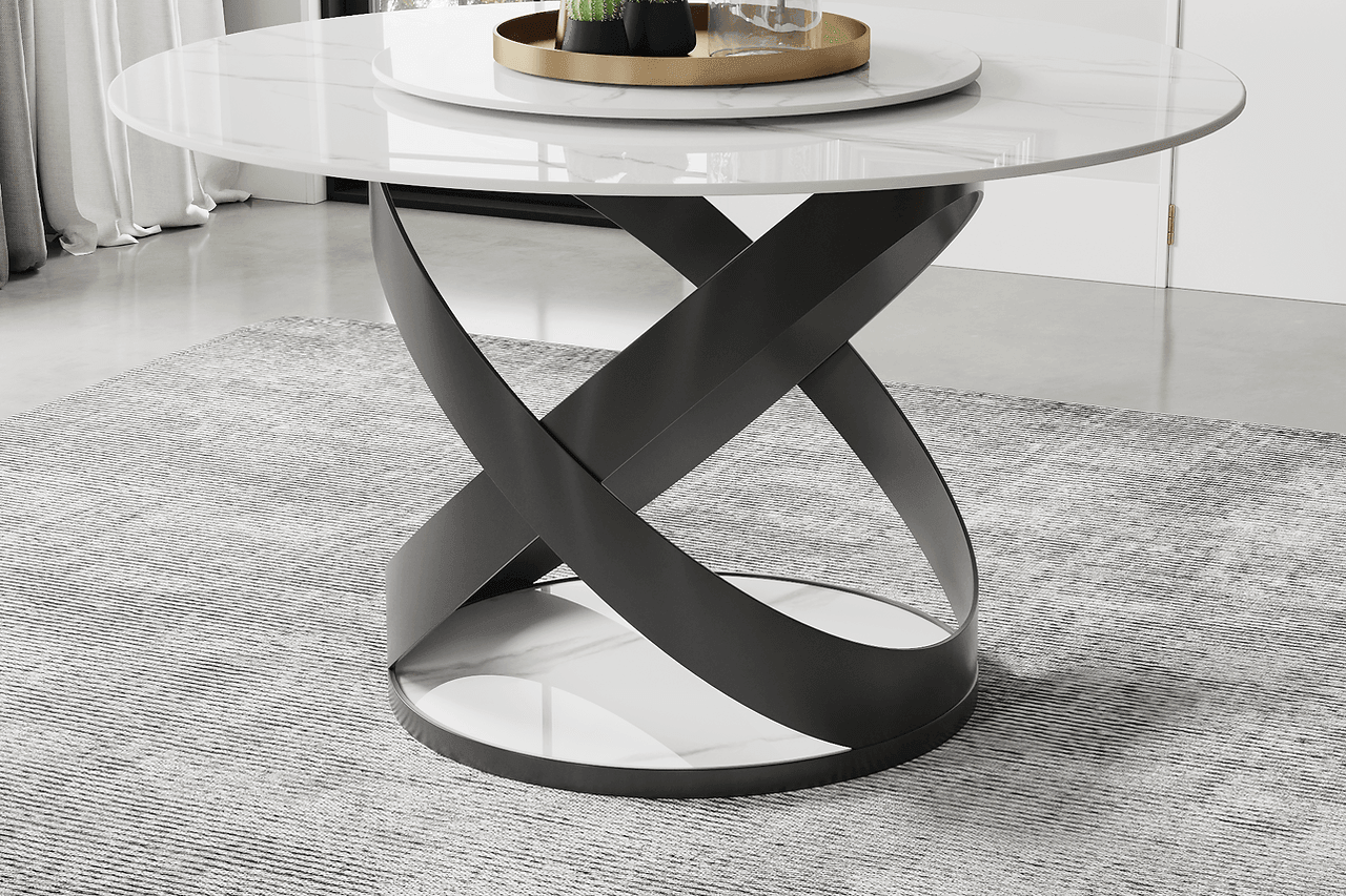 Brooks Table #3 (Sintered Stone) - Ella Furniture