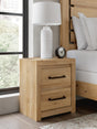 Brozmont Tan Nightstand from Ella Furniture