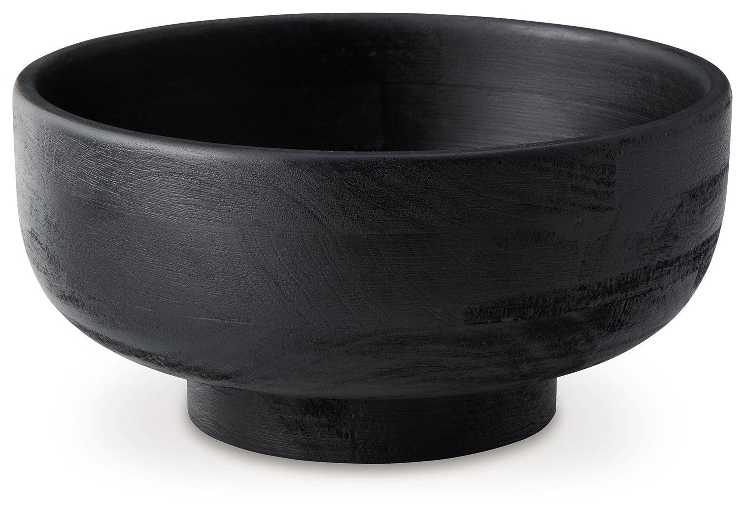Brynnington Black Bowl - Ella Furniture