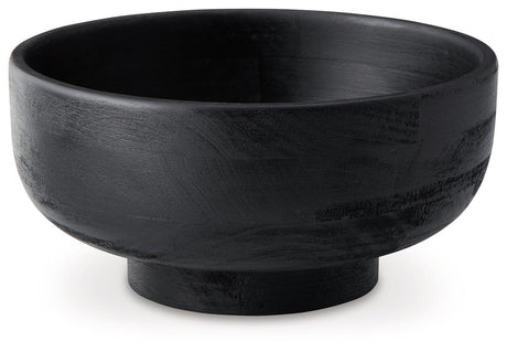 Brynnington Black Bowl - Ella Furniture