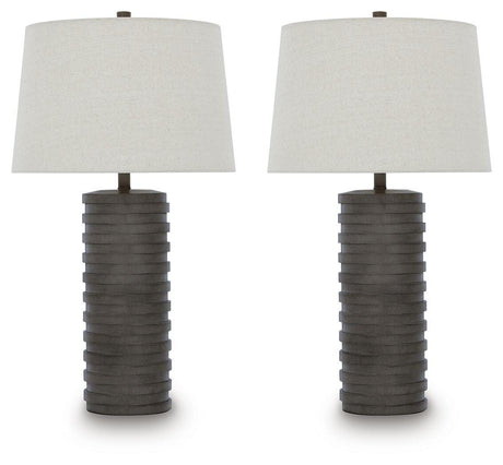 Neilett Antique Brown Table Lamp (Set of 2) — product image 2