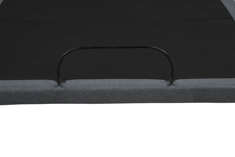 Weston Full Dual-Motor Massage Adjustable Bed Base in Black and Grey — product image 12