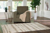 Jerrlow Beige/Brown/Gray Washable Medium Rug — product image 3