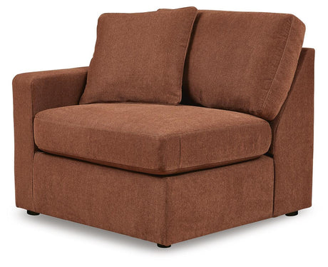 Modmax Spice 4-Piece Sectional with Ottoman — angled view
