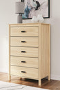 Cabinella Tan Chest of Drawers - Ella Furniture