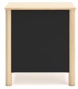 Cabinella Tan Nightstand - Ella Furniture
