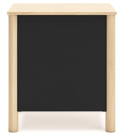 Cabinella Tan Nightstand - Ella Furniture