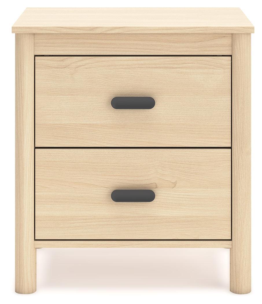 Cabinella Tan Nightstand - Ella Furniture