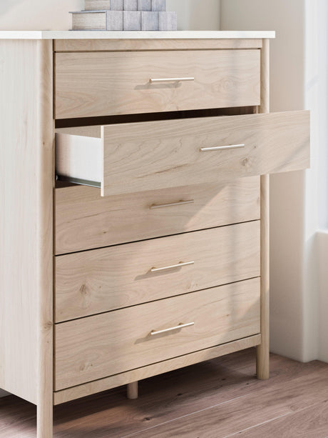 Cadmori Two-tone Chest of Drawers - Ella Furniture