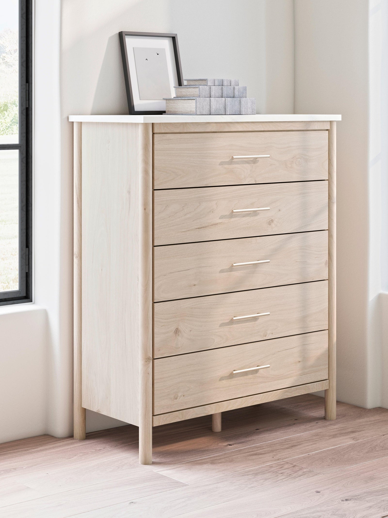 Cadmori Two-tone Chest of Drawers - Ella Furniture