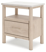 Cadmori Two-tone Nightstand - Ella Furniture