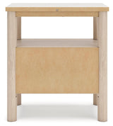 Cadmori Two-tone Nightstand - Ella Furniture