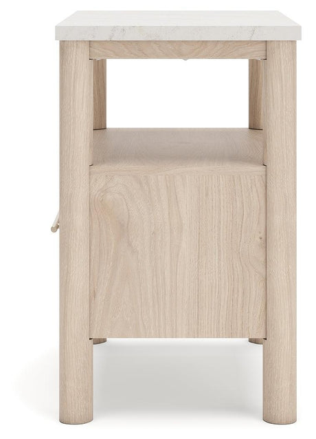 Cadmori Two-tone Nightstand - Ella Furniture
