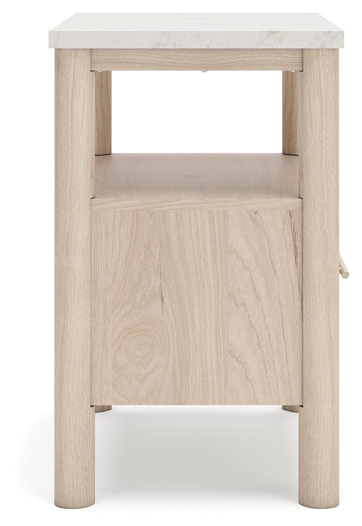 Cadmori Two-tone Nightstand - Ella Furniture