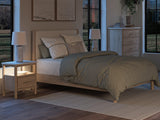 Cadmori Two-tone Queen Upholstered Panel Bed - Ella Furniture