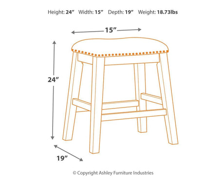 Caitbrook Gray Counter Height Dining Table And 4 Barstools - Ella Furniture