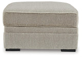 Calnita Sisal 2-Piece Sectional With Ottoman - Ella Furniture