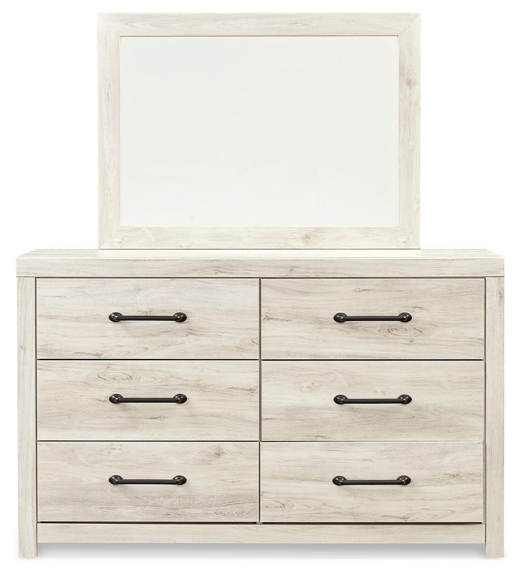 Cambeck Whitewash Panel 2 Storage Bedroom Set - Ella Furniture