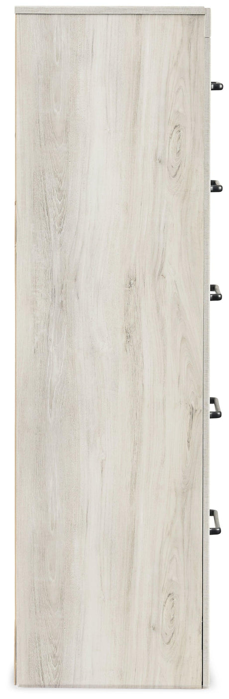 Cambeck Whitewash Upholstered Panel Bedroom Set - Ella Furniture