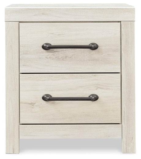 Cambeck Whitewash Upholstered Panel Bedroom Set - Ella Furniture