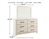Cambeck Whitewash Upholstered Panel Bedroom Set - Ella Furniture