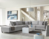 Cambria 6-piece Upholstered Modular Sectional Sofa Grey 551511-S6B - Ella Furniture