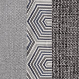 Cambria Upholstered Armless Chair Grey 551511 - Ella Furniture