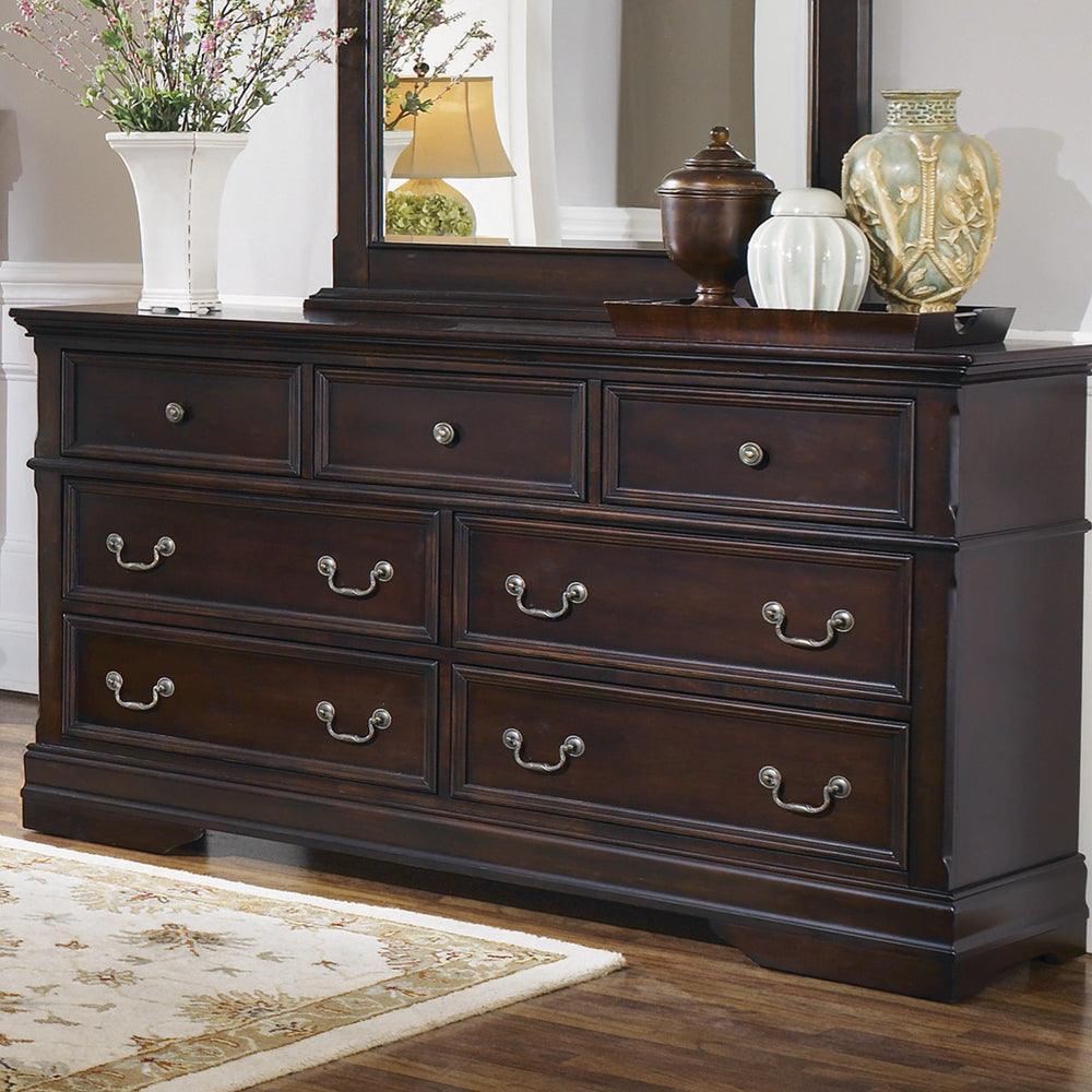 Cambridge Cappuccino And Brown Panel Bedroom Set - Ella Furniture