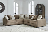 Camellia-Court Coffee 5-Piece Sectional from Ella Furniture