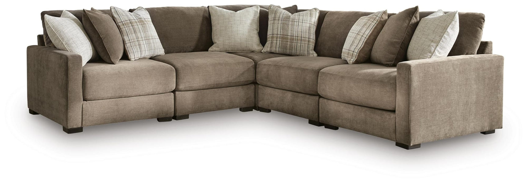 Camellia-Court Coffee 5-Piece Sectional view 3