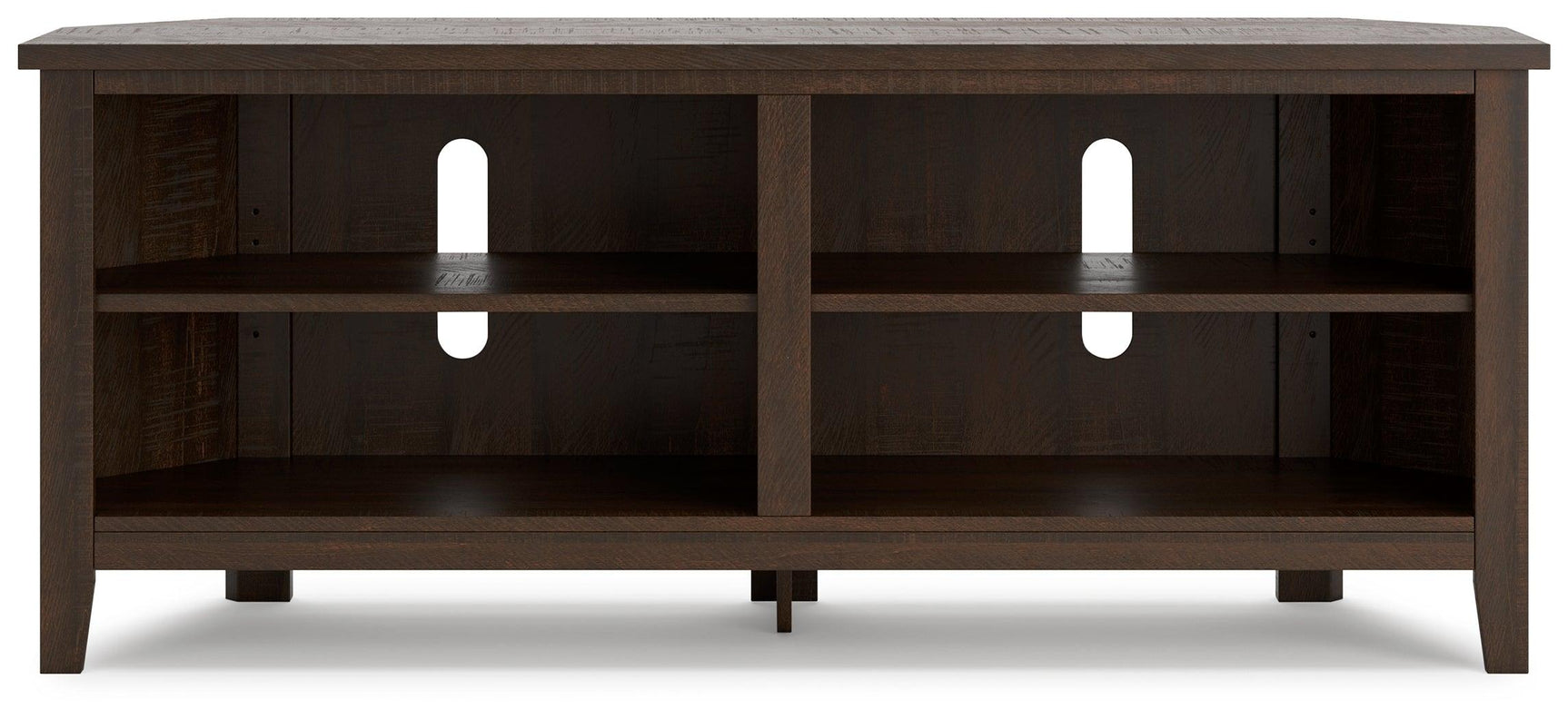 Camiburg Warm Brown Corner Tv Stand W283-56 - Ella Furniture